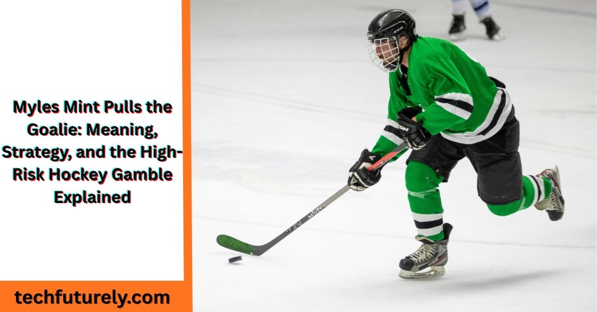 myles mint pulls the goalie