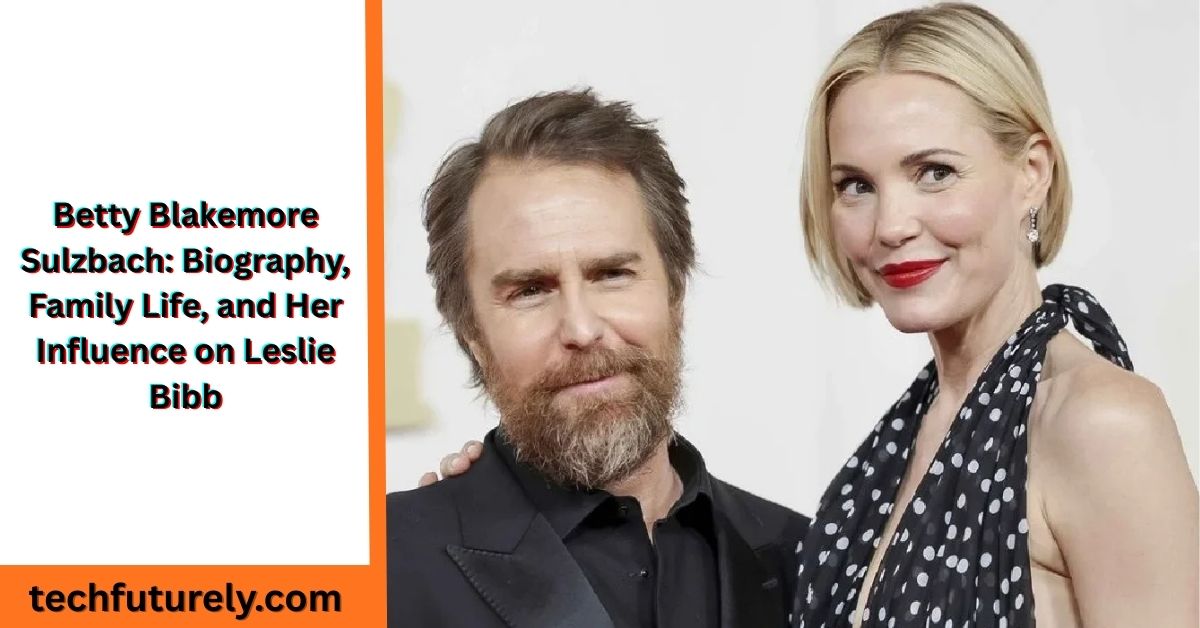 Betty Blakemore Sulzbach portrait and family legacy background