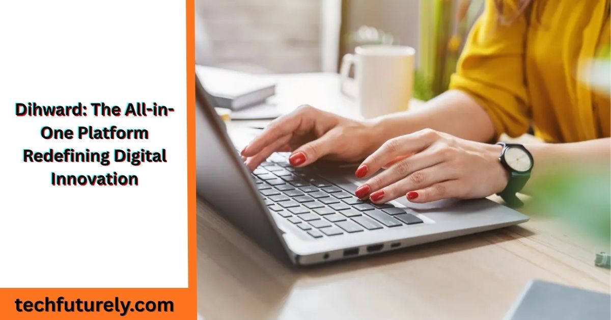 dihward digital platform dashboard showing AI cloud cybersecurity integration