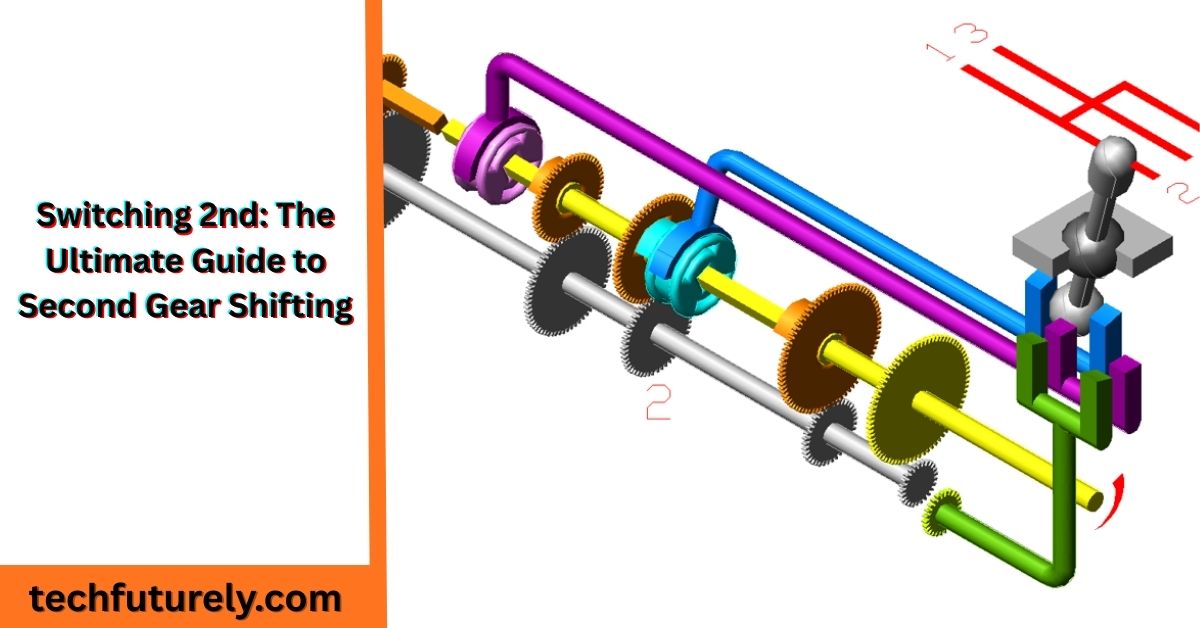 switching 2nd in a manual transmission showing second gear position