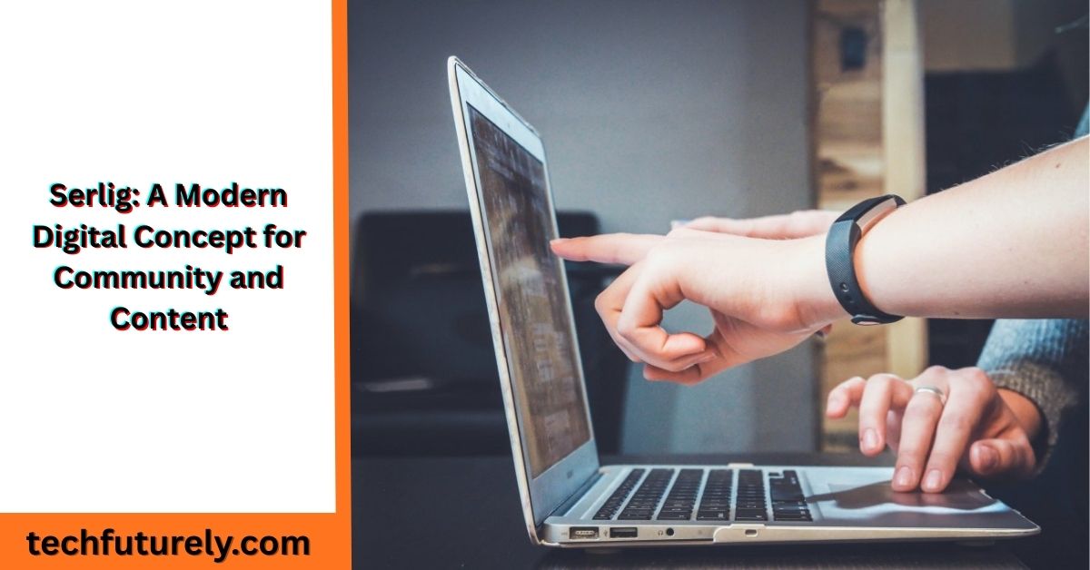 Serlig platform interface showing community and content features