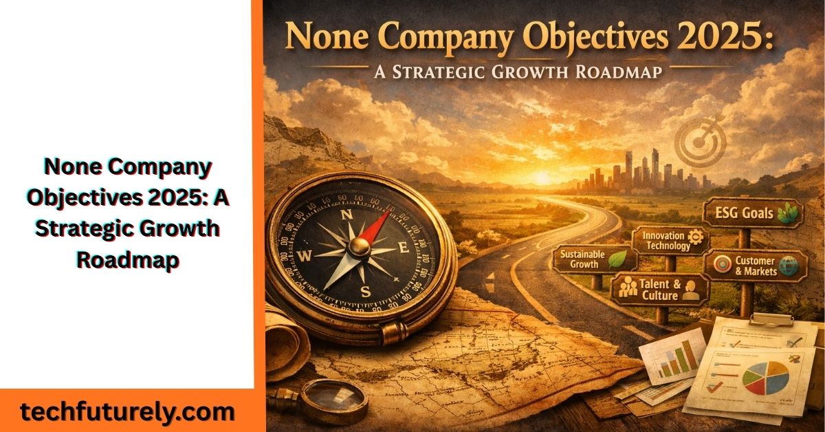 none company objectives 2025 strategic business roadmap illustration