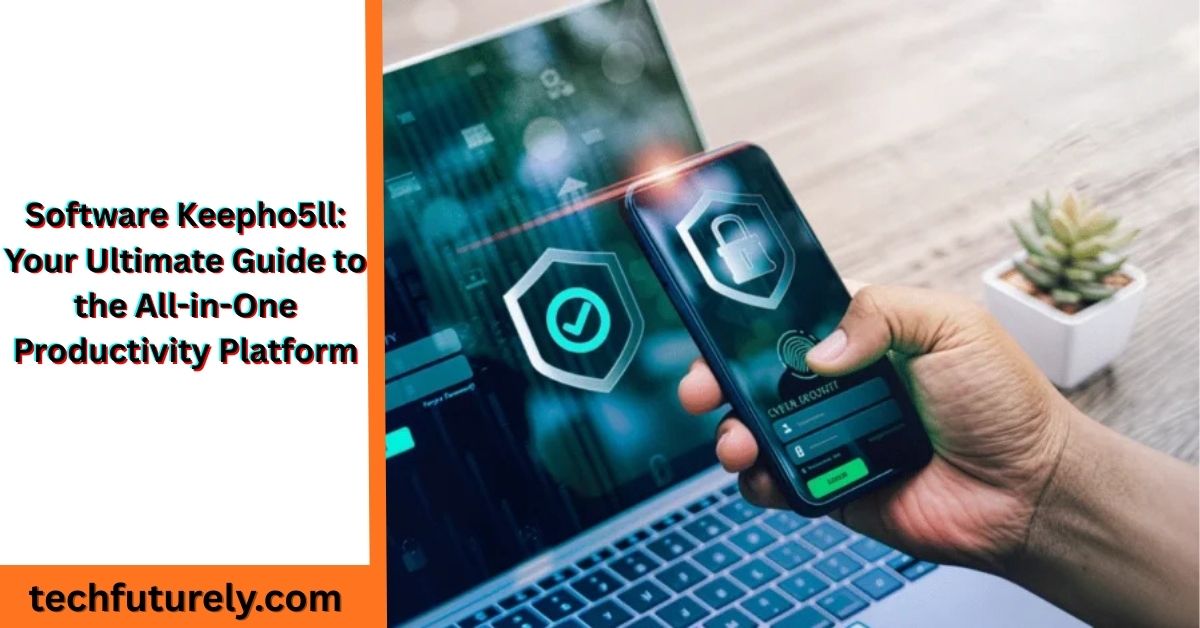 software keepho5ll dashboard showing integrated productivity and security tools
