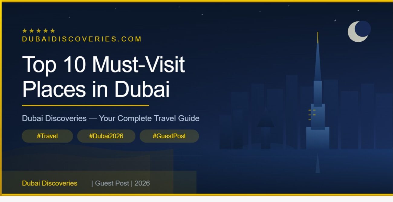 Top must-visit places in Dubai travel guide 2026