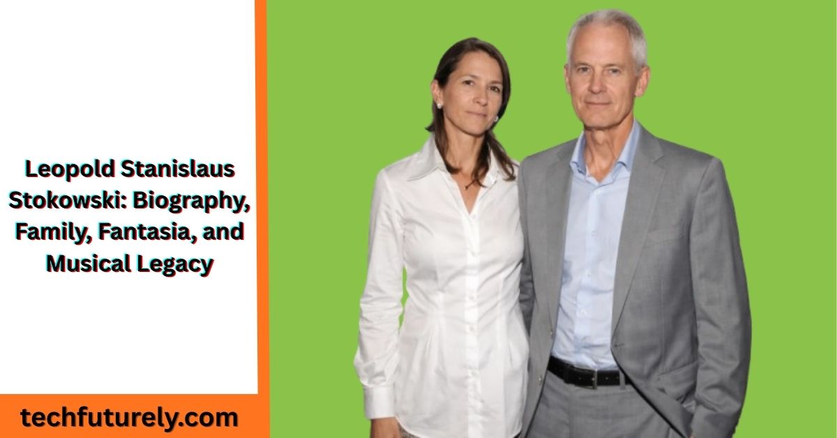 Leopold Stanislaus Stokowski conducting the Philadelphia Orchestra during a live classical performance