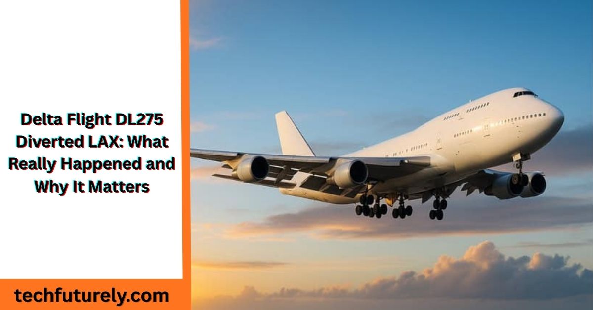 delta flight dl275 diverted lax safely landing at LAX