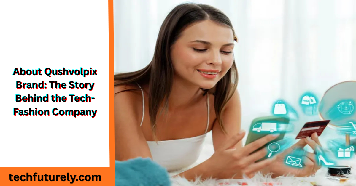 Qushvolpix brand smart backpack with built-in charger