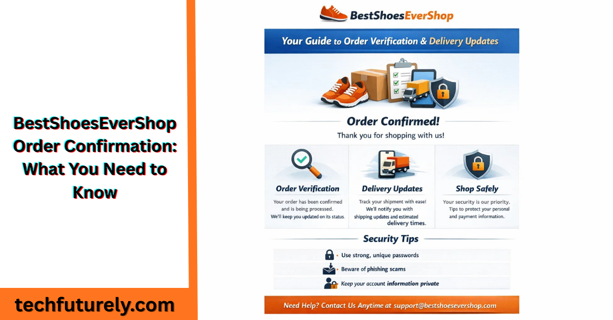 BestShoesEverShop Order Confirmation - Your purchase is confirmed and ready for shipment.