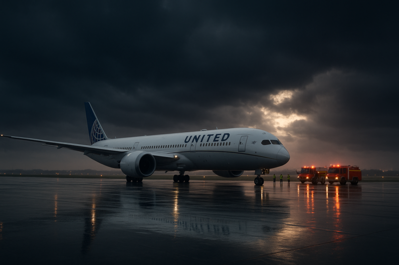 United Airlines Flight UA770 Emergency Diversion